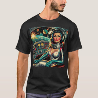 Camiseta Retro alimentado por batom!