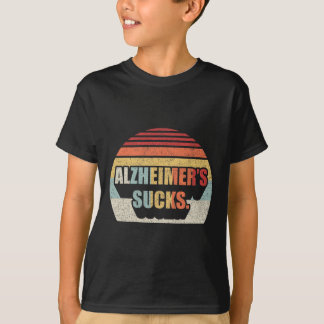 Camiseta Retro Alzheimer Demência Doença de Alzheimer Awart