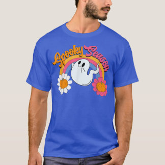 Camiseta Retrô Anos 70 80 Groovy Temporada Assustadora Dia