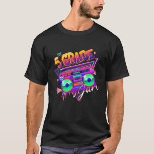Camiseta Retro anos 80 5º ano é minha paixão volta às aulas