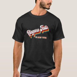 Camiseta Retro anos 80 Niagara Falls Nova York Ny