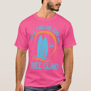 Camiseta Retro Anos Setenta Você Me Encontrará Surfando em