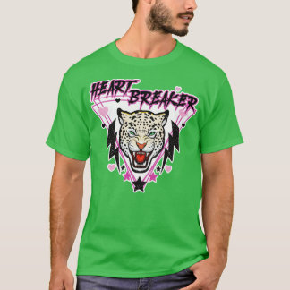 Camiseta Retro AntiValentines Day Heart Breaker 80 anos 90