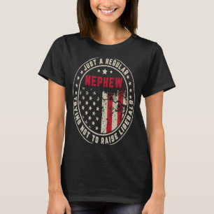 Camiseta Retro Apenas Um Sobrinho Regular Levanta A América