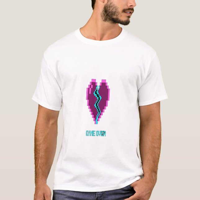 Camiseta Retro Arcade Insira Moeda Para Continuar  (Frente)