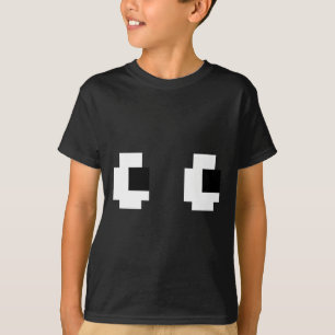 Camiseta Retro Arcade Jogo Fantasma Olhos 80 do Halloween G