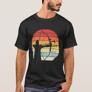 Camiseta Retro Archery Archer Vintage Arco Caça Arqueria S
