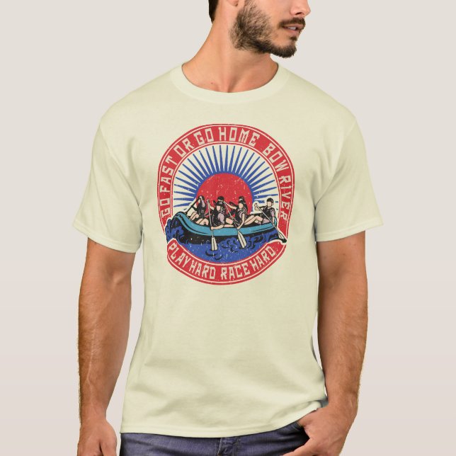 Camiseta Retro Arco River Rafting (Frente)