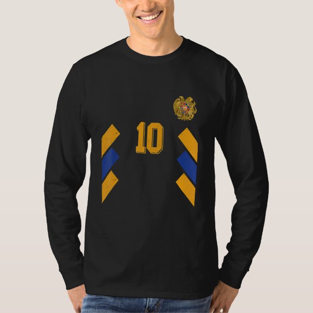 Camiseta Retro Armenia Soccer or Football for Armenians (Frente)