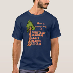 Camiseta Retro Armstrong Redwoods Reserva Natural Estadual