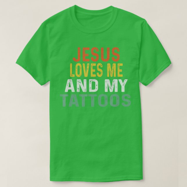 Camiseta Retrô Ataque O Lover Oferece A Jesus Me Ama E Minh (Frente do Design)