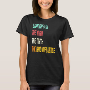 Camiseta Retrô Avança O Homem A Minha Má Influência