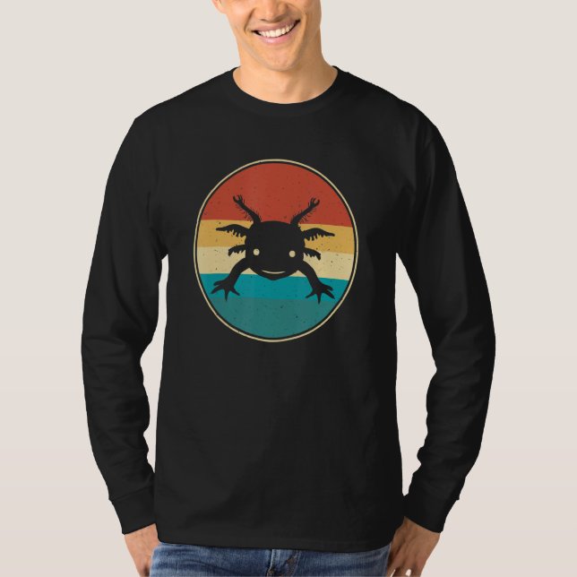 Camiseta Retro Axolotl  Axolotls  Vintage (Frente)