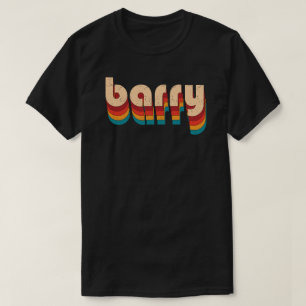 Camiseta Retro Barry Name T-Shirt