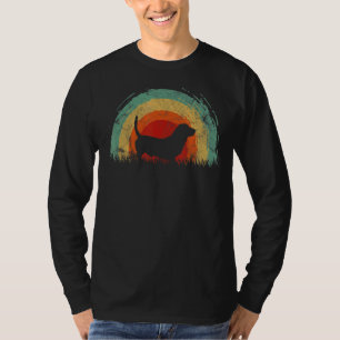 Camiseta Retro Bassador Vintage Rainbow Men Mulheres