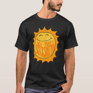 Camiseta Retro Be Sunshine Summer Vibes Sweet Summer Ti