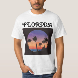 Camiseta RETRO BEACH FLORIDA PALM TREES T-Shirts