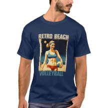 Retro Beach Volleyball