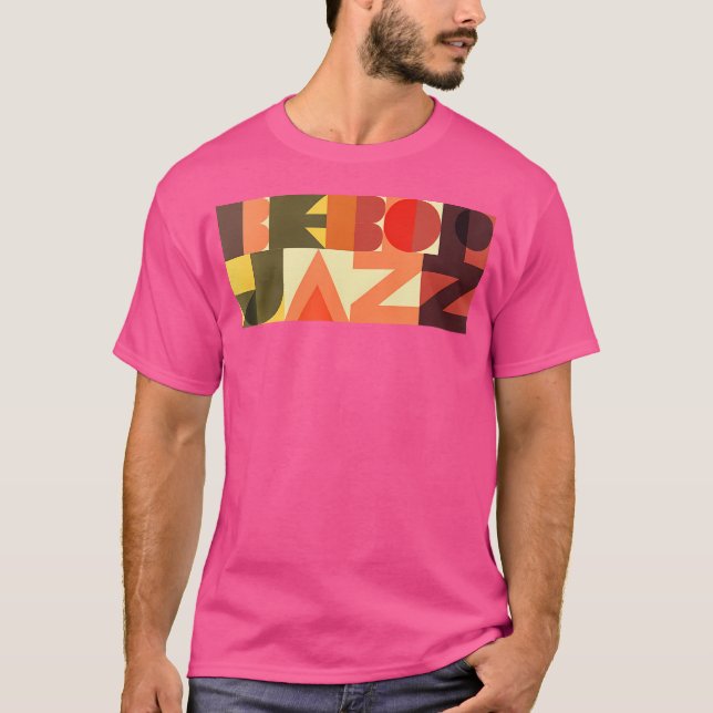 Camiseta Retro Bebop Jazz Tee 90S Jazz (Frente)