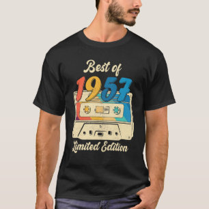 Camiseta Retro Best of 1957 Cassette Tape 65 Anos 65