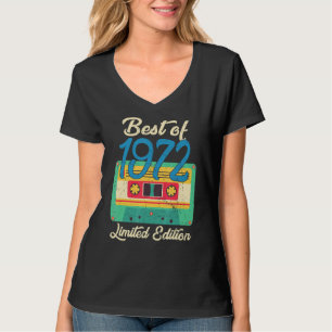Camiseta Retro Best of 1972 Cassette Tape 50th Birthday Dec