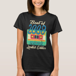 Camiseta Retro Best Of 2009 Cassette Tape 13 Birthday dez