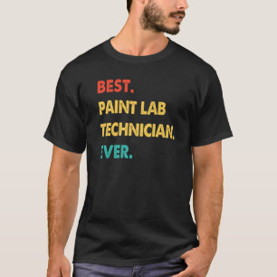 Camiseta Retro Best Paint Lab Technicic Nunca