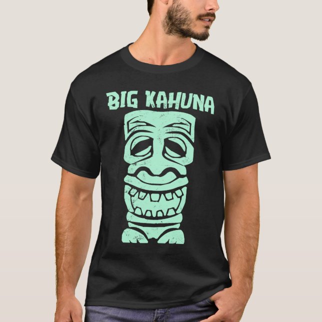 Camiseta Retro Big Kahuna Tiki Idol (Frente)