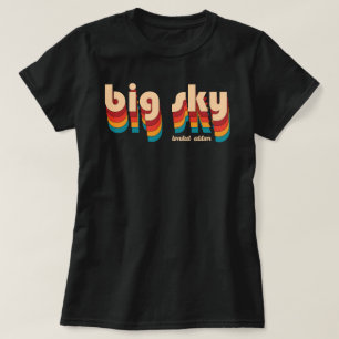 Camiseta Retro Big Sky Ski