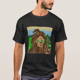 Camiseta Retro Bigfoot | Cores Vintage Sasquatch Pop