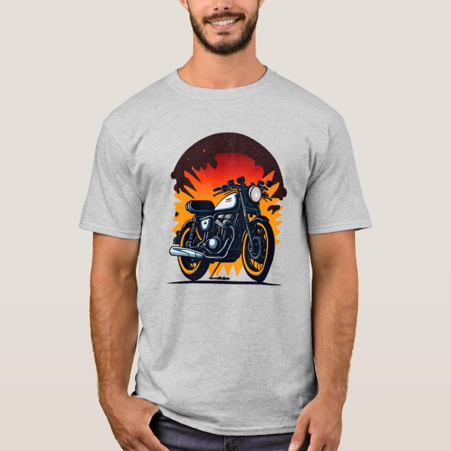 Camiseta Retro Biker (Frente)