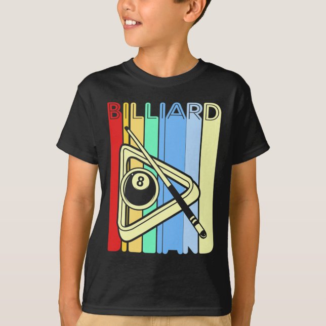 Camiseta Retro Billiard (Frente)