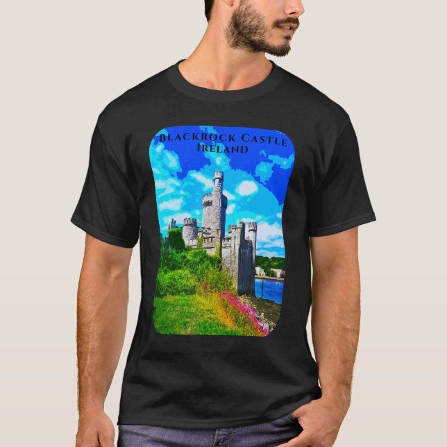 Camiseta Retro Blackrock Castle Cork Irlanda (Frente)