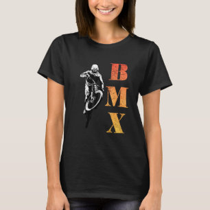 Camiseta Retro BMX MTB acrobacias Bicicletas de bicicleta V