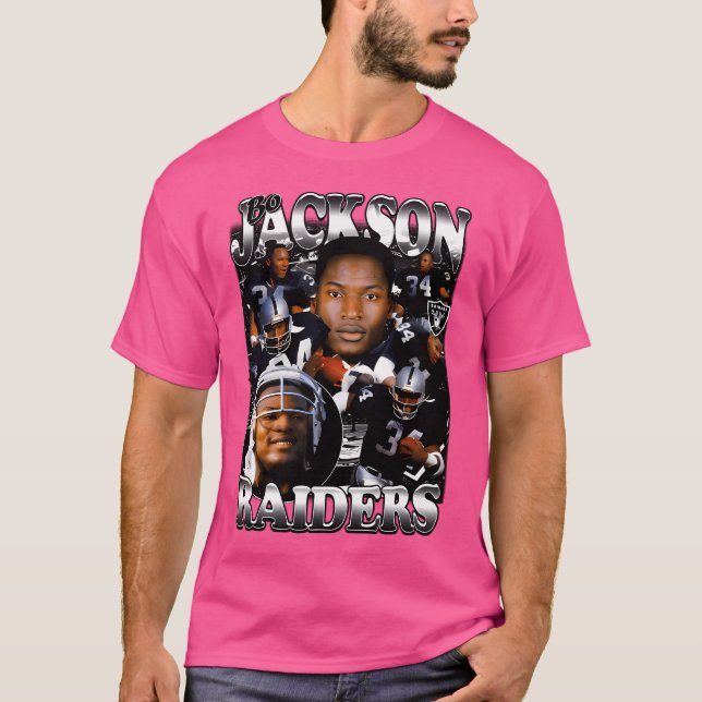 Camiseta Retro Bo Jackson (Frente)
