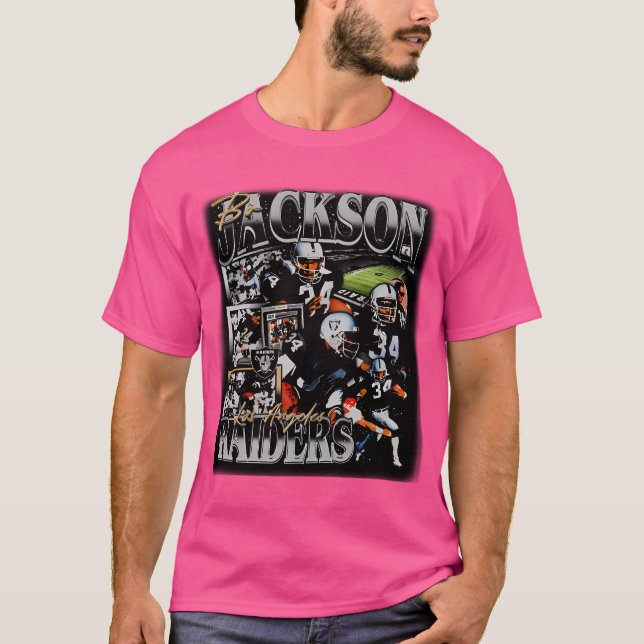 Camiseta Retro Bo Jackson (Frente)