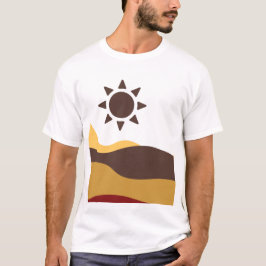 Camiseta Retro Boho Sun