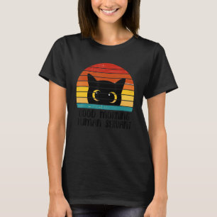 Camiseta Retrô Bom Dia Servidor Humano Correspondendo À Ca