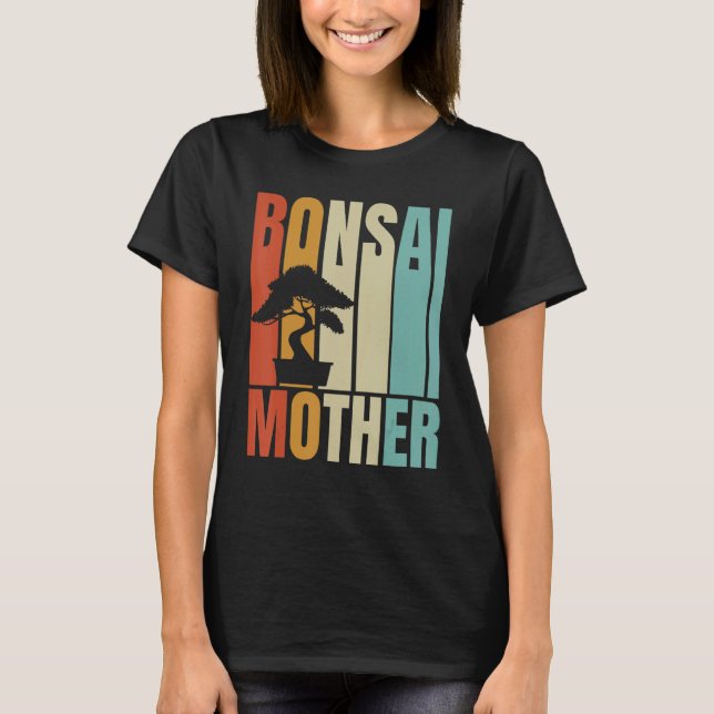 Camiseta Retro Bonsai Mother   Bonsai Tree (Frente)