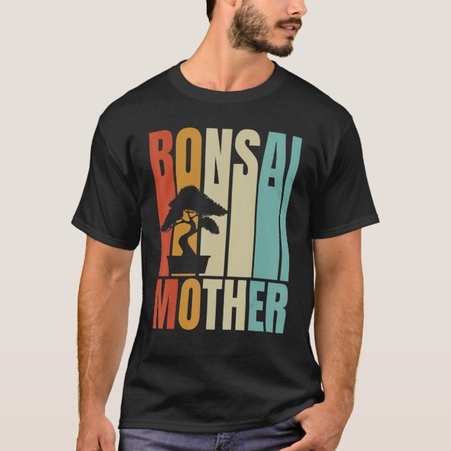 Camiseta Retro Bonsai Mother   Bonsai Tree (Frente)