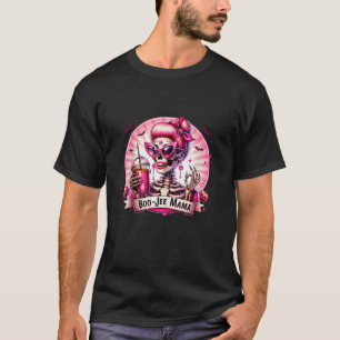 Camiseta Retro Boo jee Mama Mães Engraçada Salão de Café