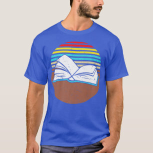 Camiseta Retro Bookish Vintage Avid Book Likers Graphic Tee