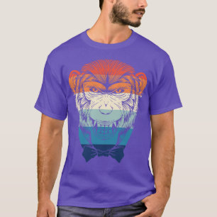 Camiseta Retro Bowtie Chimp 1
