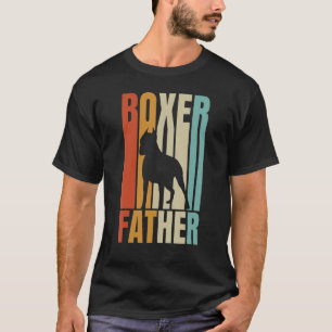 Camiseta Retro Boxer Padre Legal Pai Cachorro