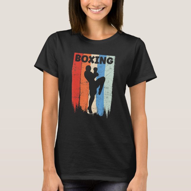 Camiseta Retro Boxer Vintage Boxage Esporte (Frente)