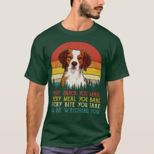 Camiseta Retro Brittany Cada Pica Que Você Faz Cada Refeiçã
