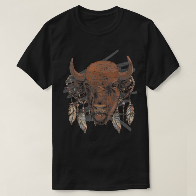 Camiseta Retro Buffalo (Frente do Design)