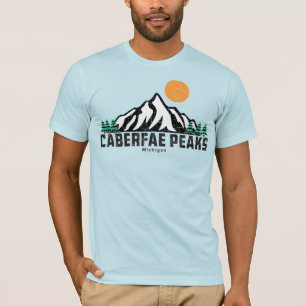 Camiseta Retro Caberfae Peaks Ski