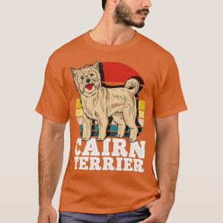 Camiseta Retro Cairn Terrier Dog Lover