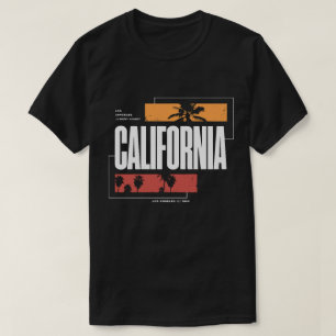 Camiseta Retro Califórnia Costa Oeste Los Angeles Palmeiras
